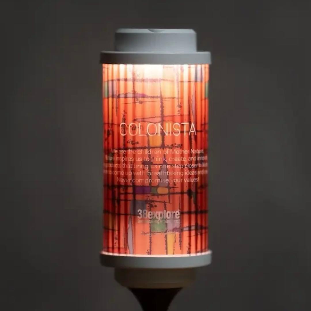 新品未開封 COLONISTA × 38explore 38灯 チェック ミヤビ