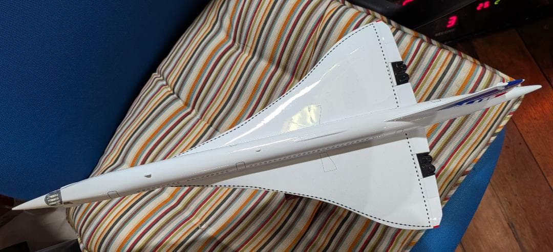 稀少 コンコルド～★エールフランス 1/125 大型モデル