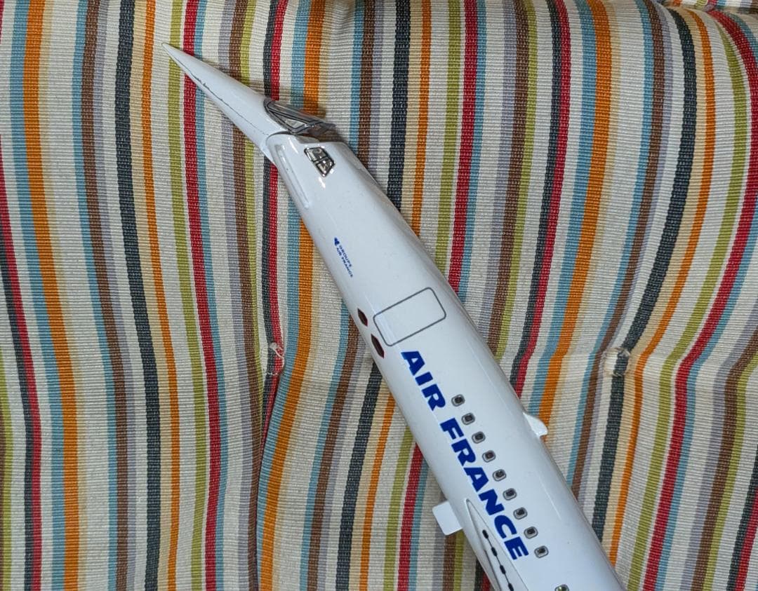 稀少 コンコルド～★エールフランス 1/125 大型モデル