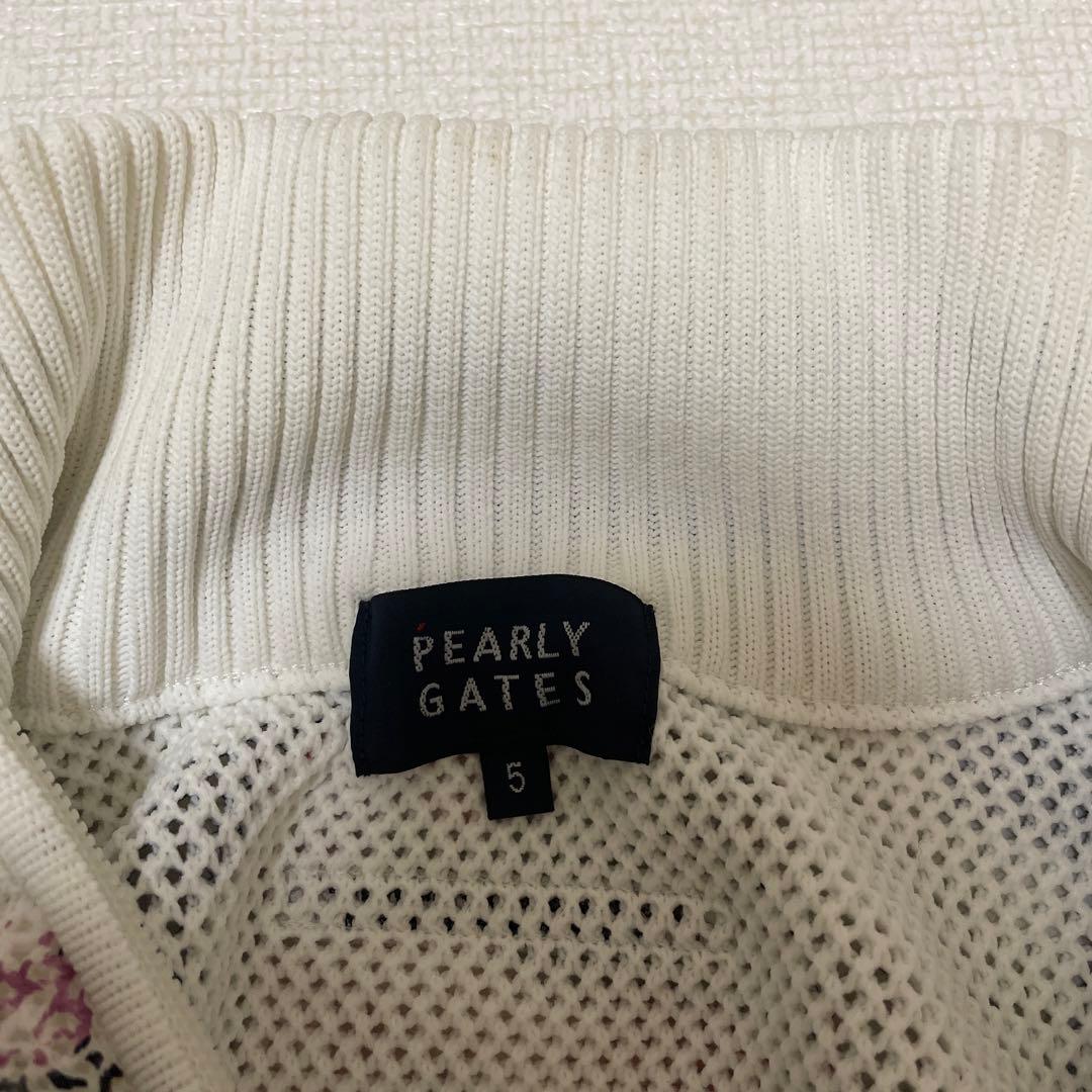 パーリーゲイツ & リバティ コラボ 花柄 ブルゾン ジップ ジャケット