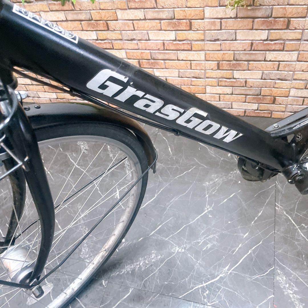 【42】一般車 シティー車 GrasGow ブラック 27インチ