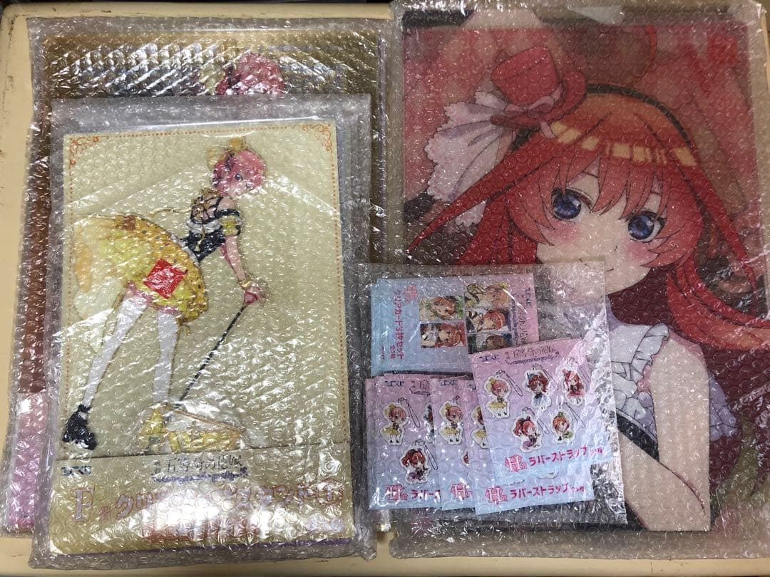 五等分の花嫁 ひこくじ限定描き下ろし マスカレードパーティ フルコンプセット