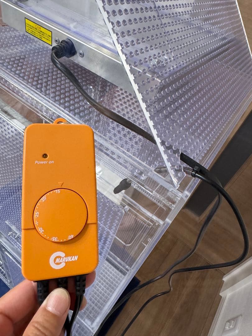 アクリルケージ⭐︎フクロモモンガ 暖房三角屋根セット 2WAY