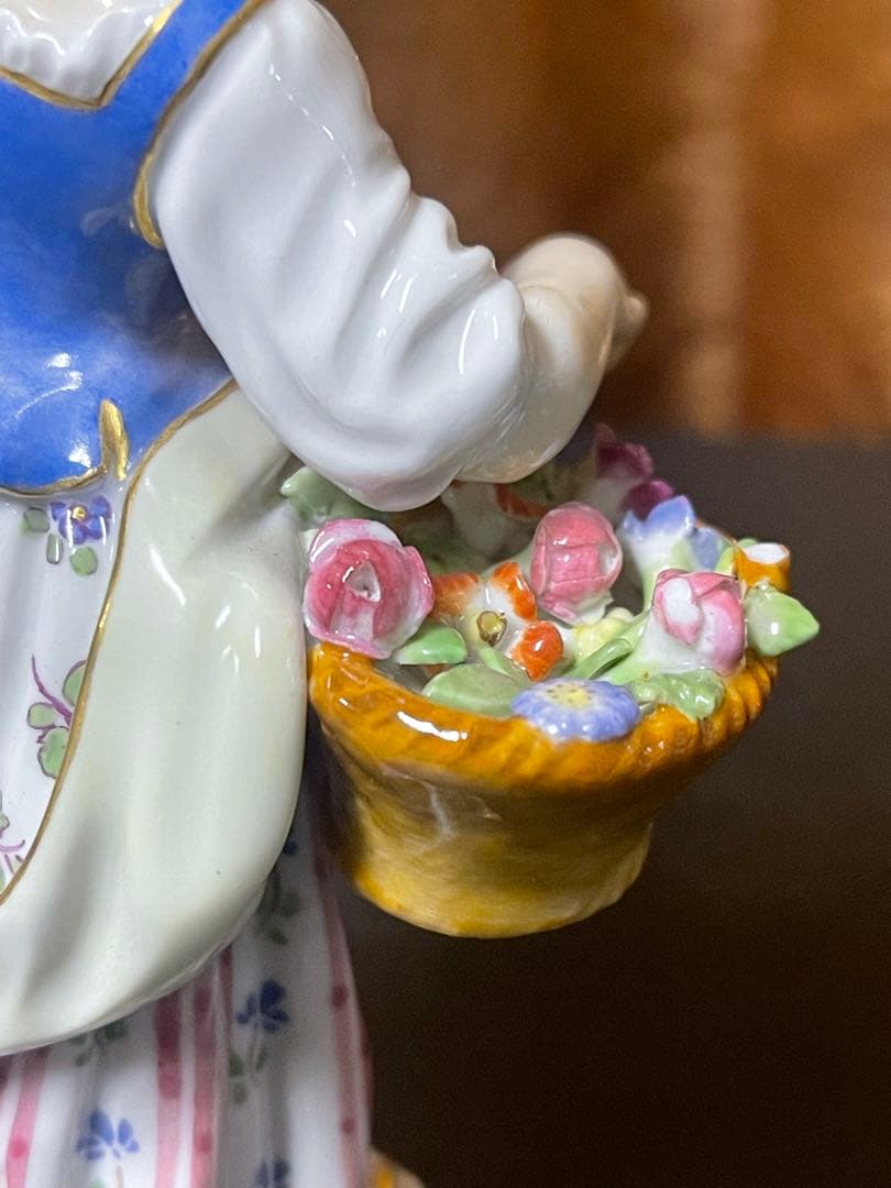 マイセン　人形　置物