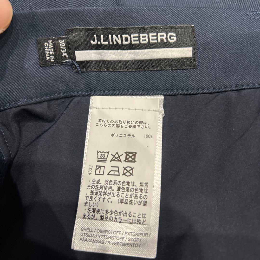 新品 定価29700円 Jリンドバーグ チノパンツ W30 ストレッチ ネイビー