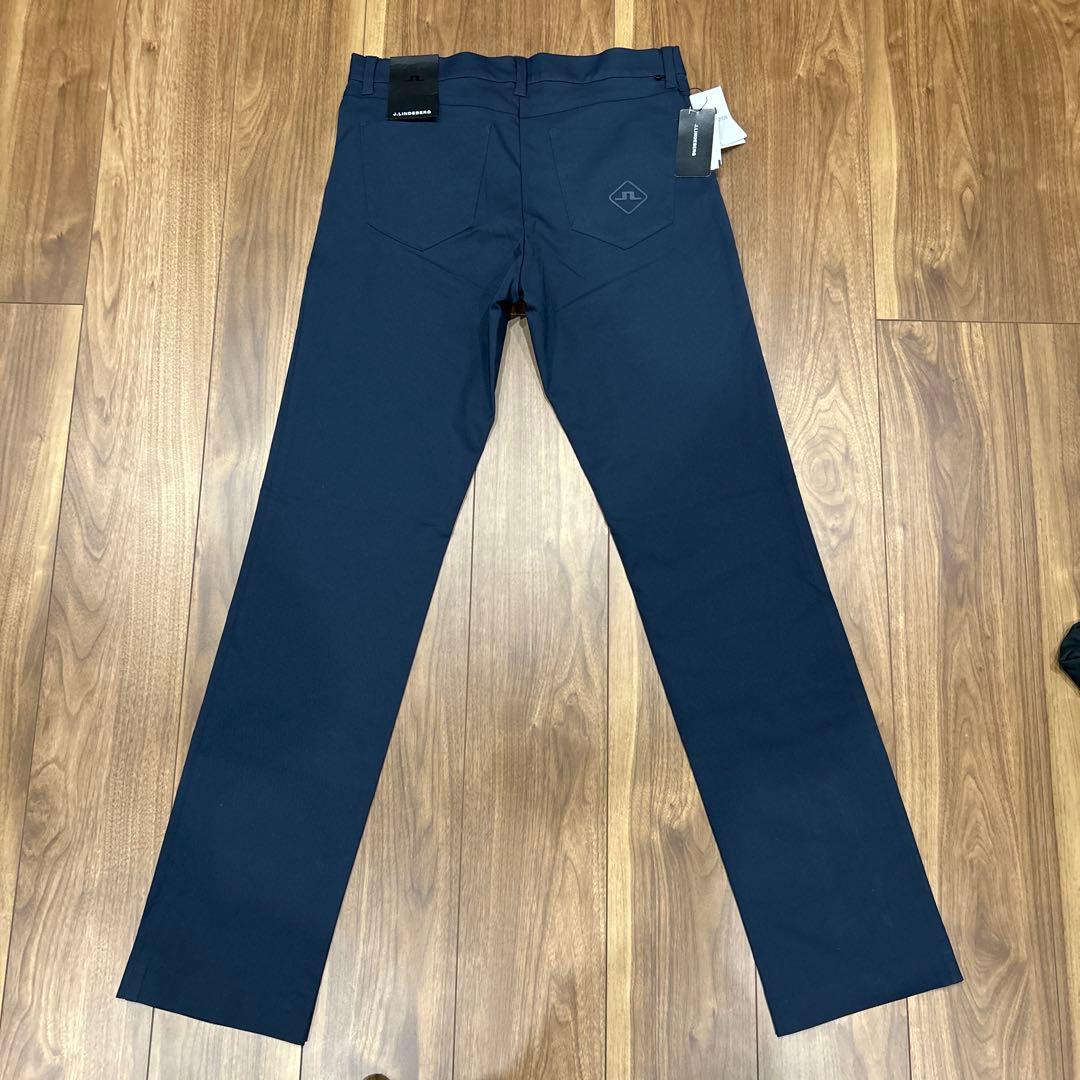 新品 定価29700円 Jリンドバーグ チノパンツ W30 ストレッチ ネイビー