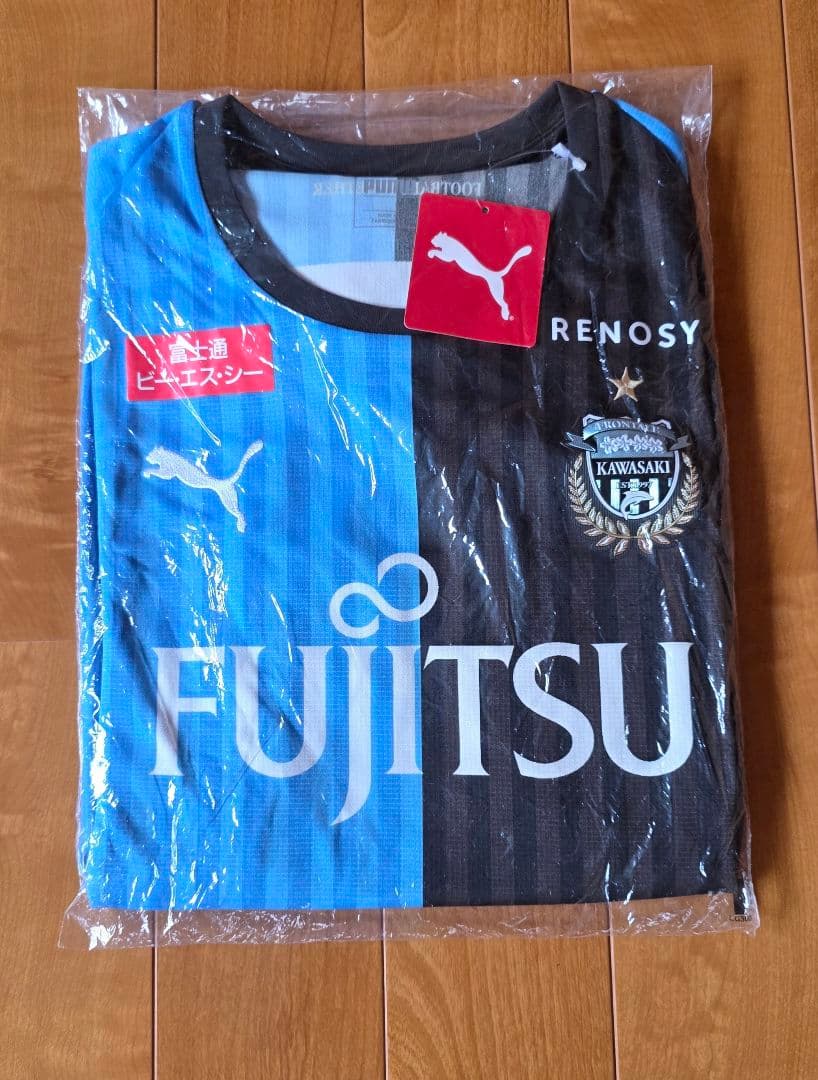 【新品】川崎フロンターレ2018ホームユニフォーム Lサイズ