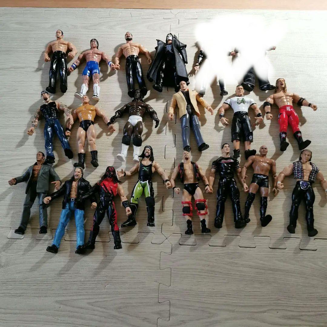 WWE 　ジャックス社製　フィギュア18体セット