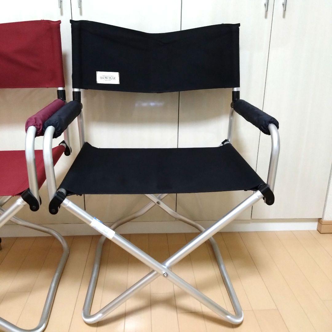 スノーピーク　フォールディングチェア　折りたたみイス　 PEAK 旧ロゴ