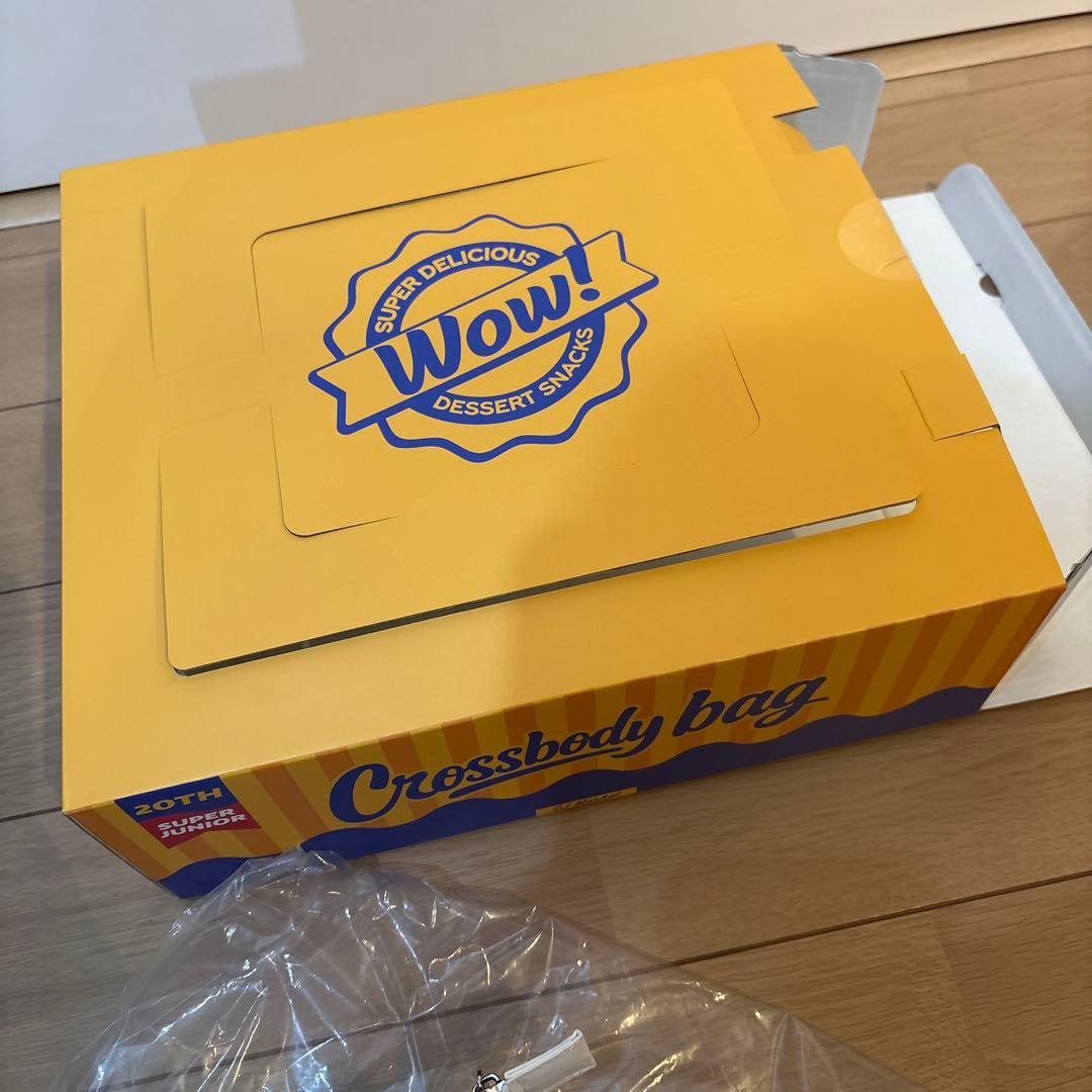 super junior20周年　SJ market 2wayバッグ　箱付き