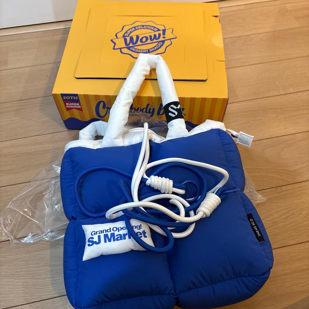 super junior20周年　SJ market 2wayバッグ　箱付き