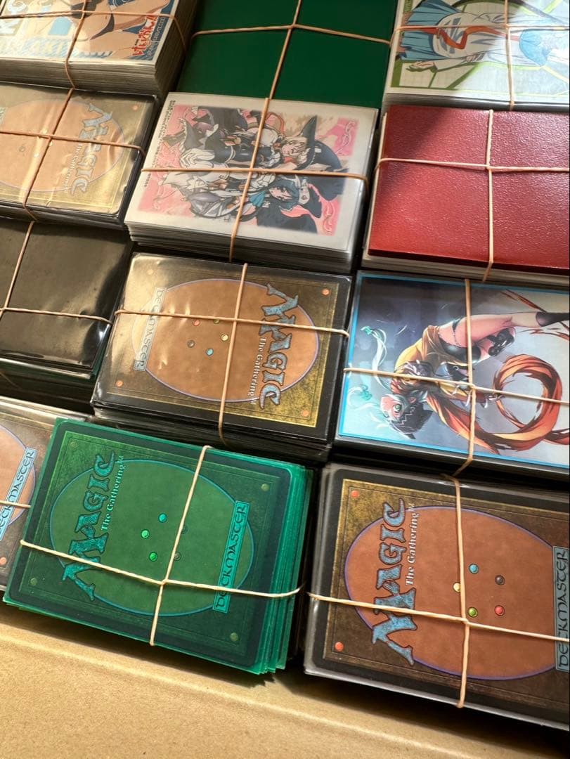 ① マジックザギャザリング スリーブ付 約20kg 大量 未仕分け 引退品