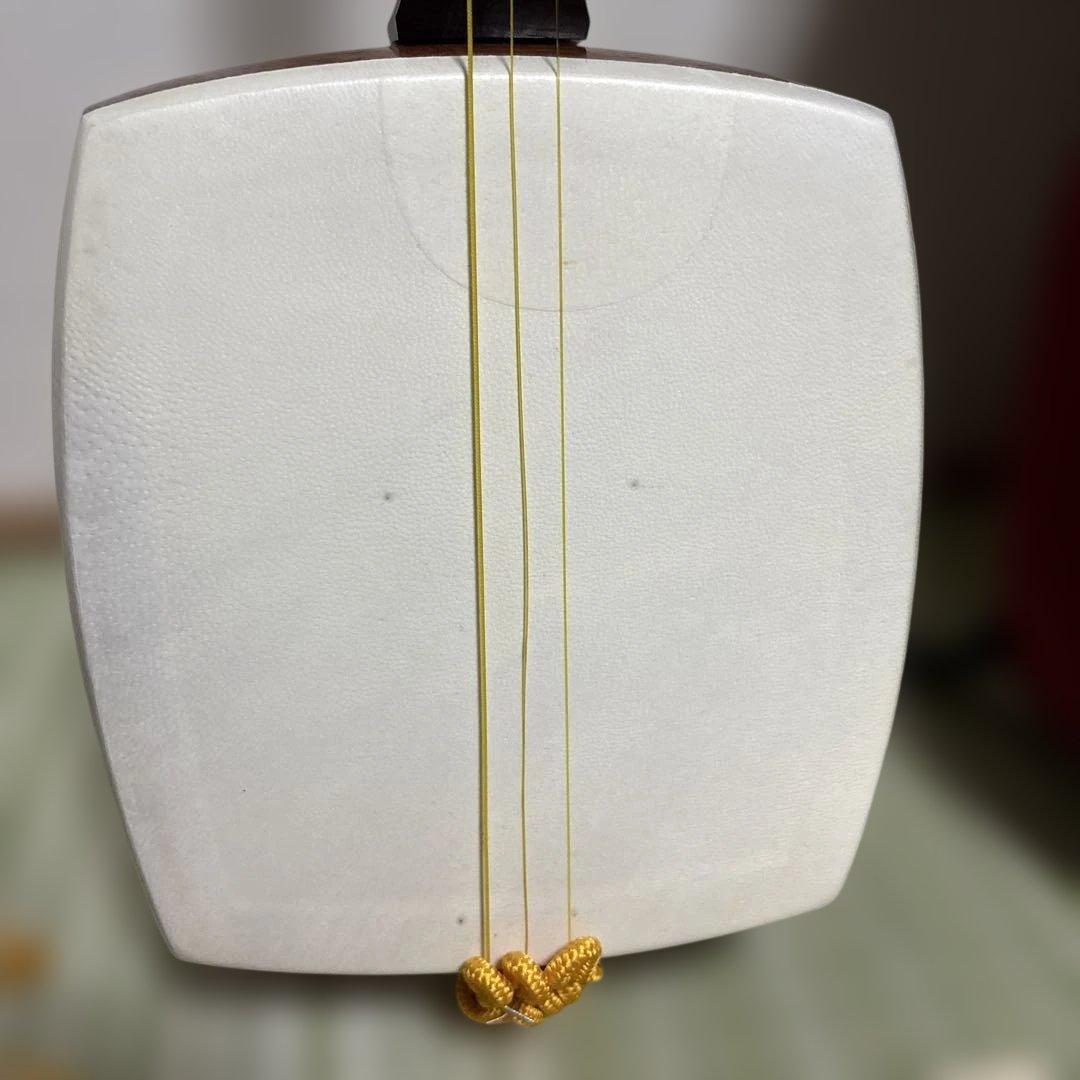 三味線　綾杉胴　和楽器　バチ　撥　弦　駒　ケース　金ボソ