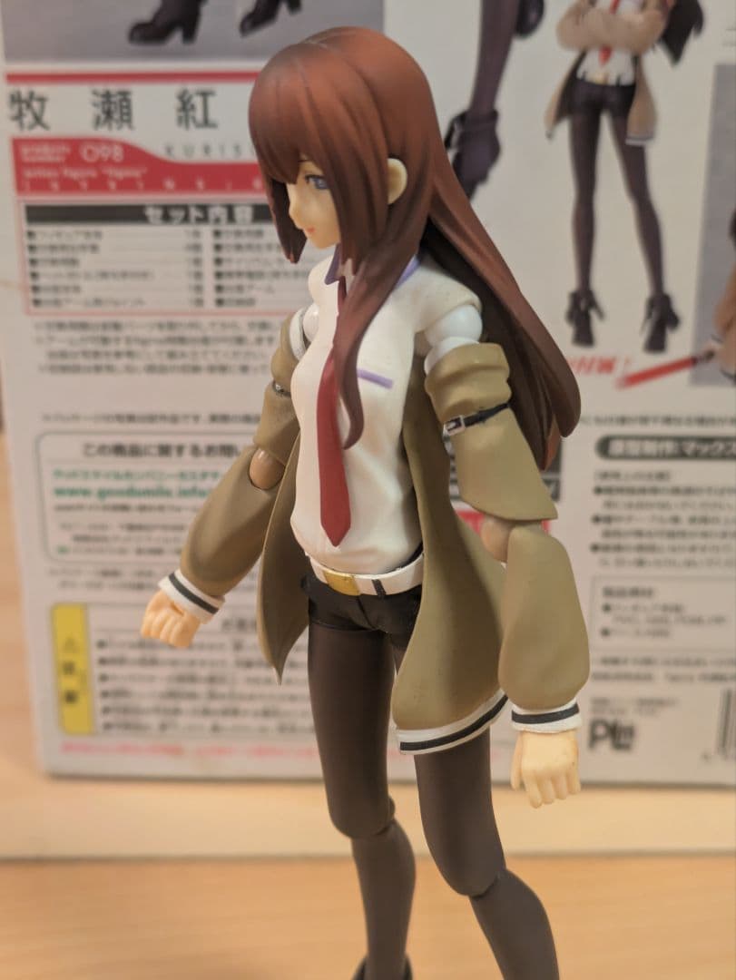 シュタインズゲート　figma 牧瀬紅莉栖 098 アクションフィギュア