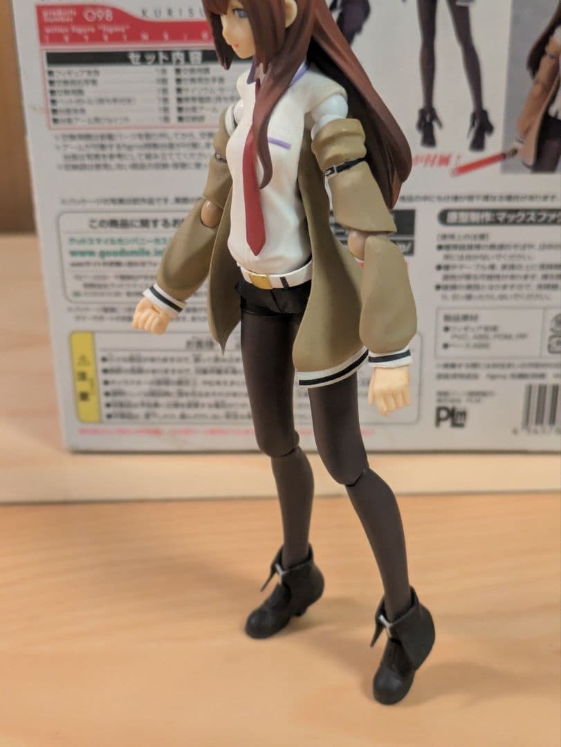 シュタインズゲート　figma 牧瀬紅莉栖 098 アクションフィギュア