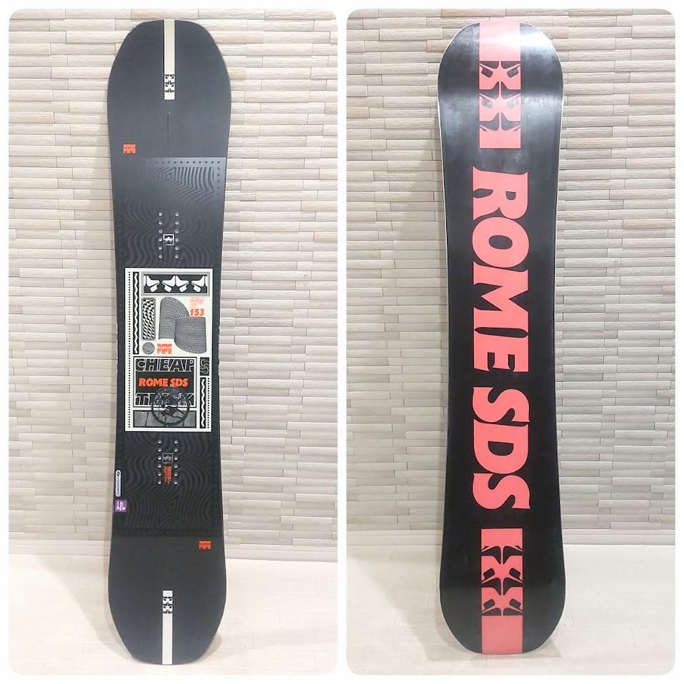 ROME ローム スノーボード CHEAPTRICK 22/23 156cm