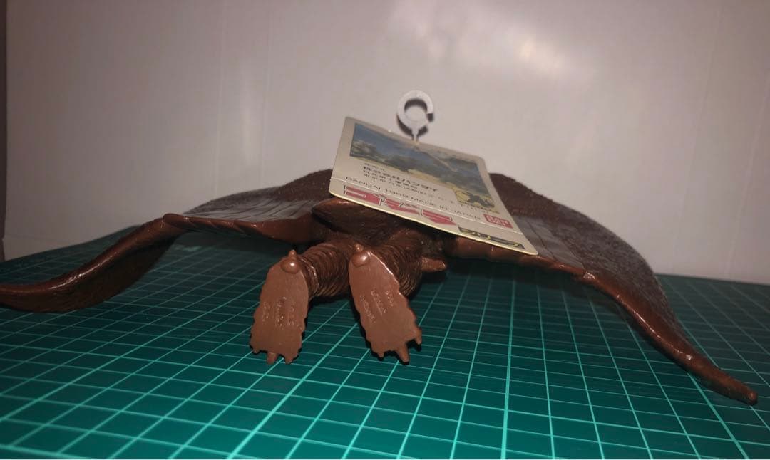 ラドンタグ付き★ゴジラシリーズ　昭和レトロ　バンダイJAPAN