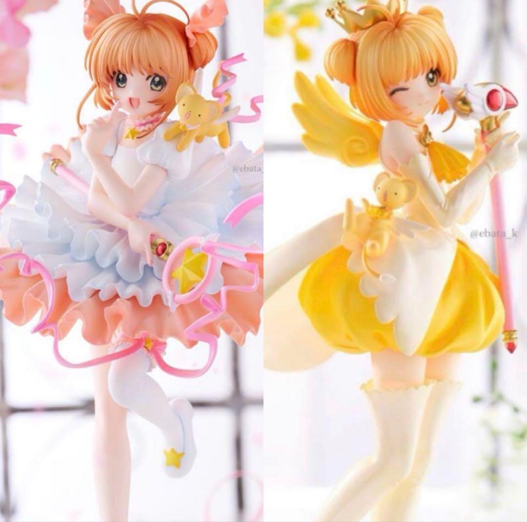 カードキャプチャーさくら　木之本桜　ガレキ　2体　プラチナ　たまご　ワンフェス