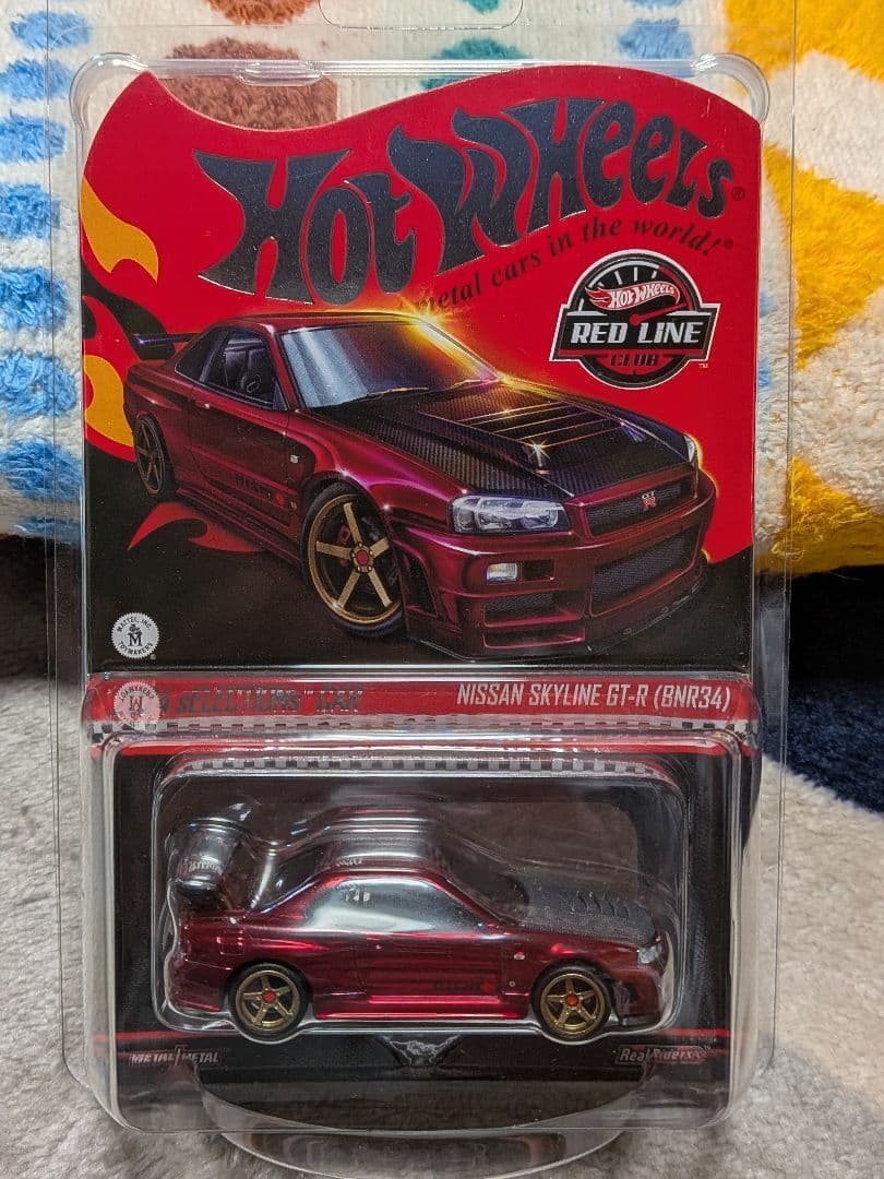 ミニカー Hot Wheels RLC SKYLINE GT-R (BNR34)
