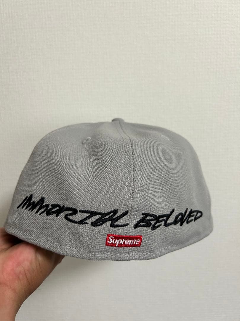 Supreme グレー キャップ 7 3/8