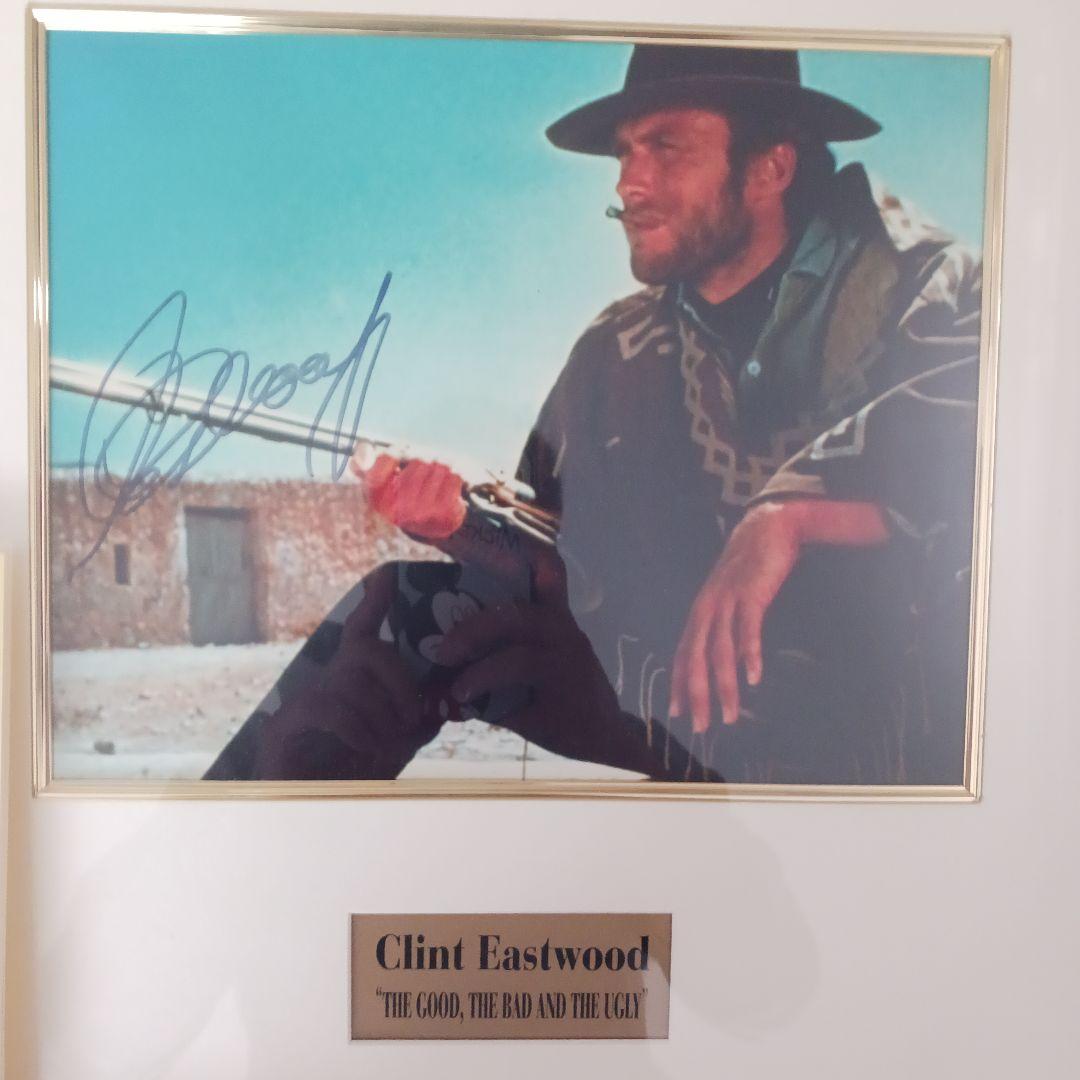 希少　USJ　クリントイーストウッド(続・夕日のガンマン)直筆サイン　証明書