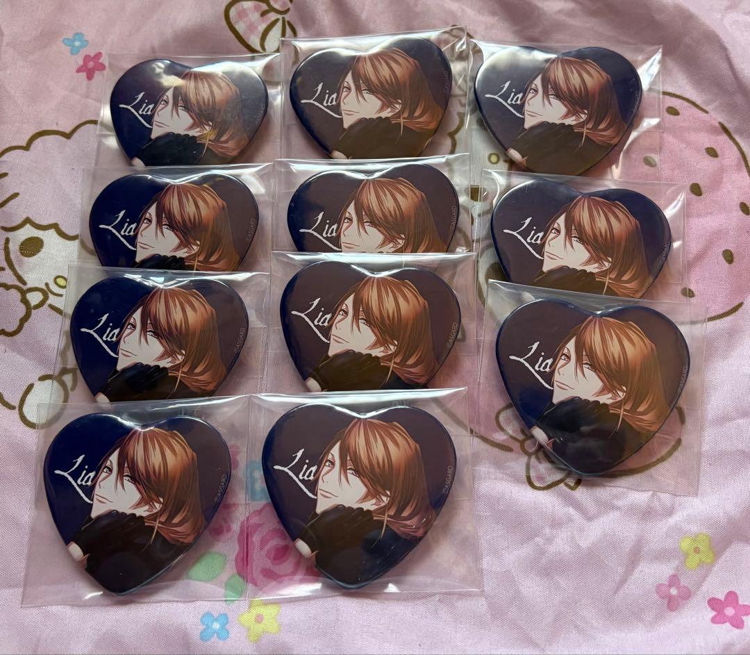 DYNAMIC CHORD 榛名宗太郎 ラブキス柄 缶バッジ64点