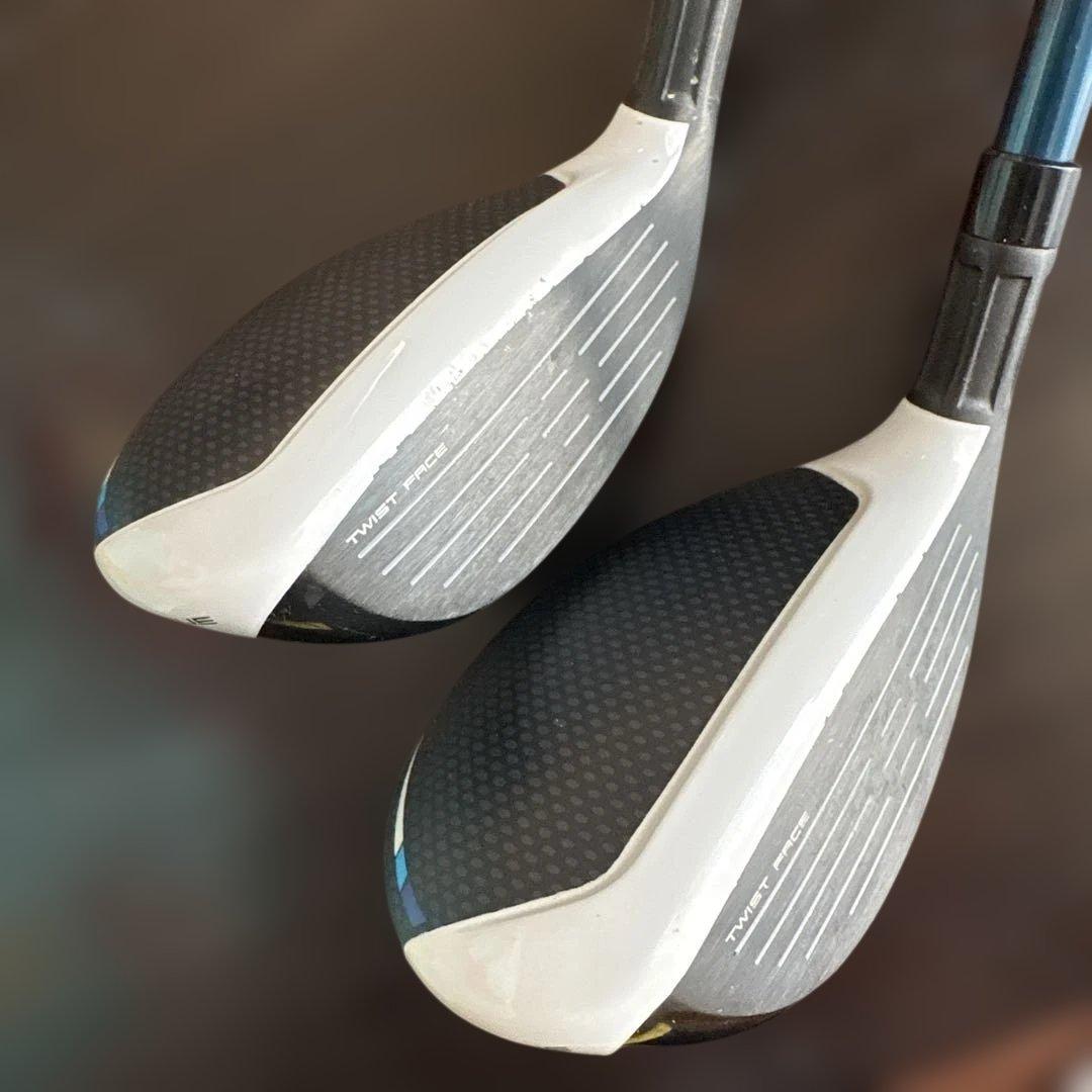 【訳アリ】テーラーメイド SIM2 MAX レスキュー2本セット（３番&４番）