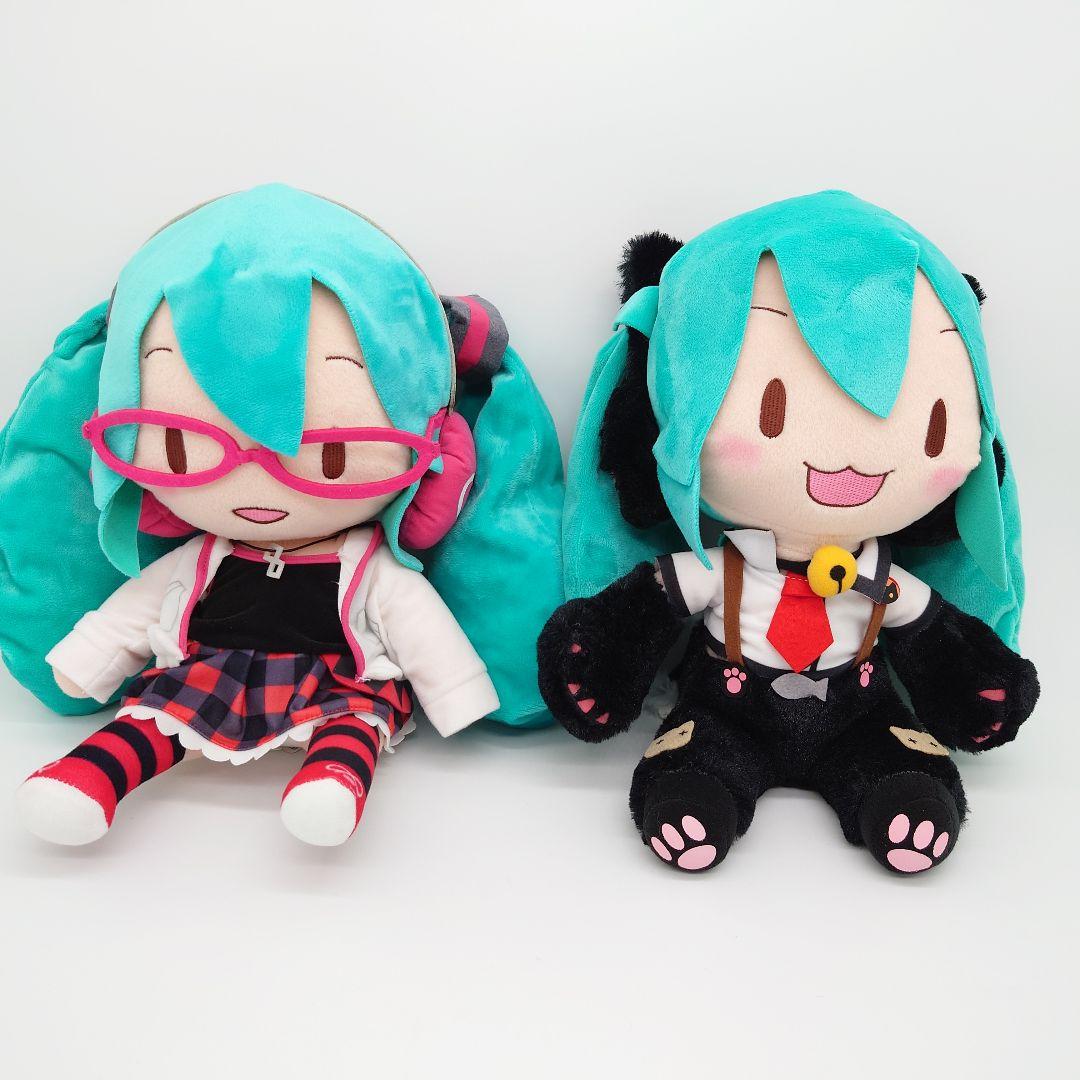 【希少】 初音ミク　ぬいぐるみ　６個セット　タグ付き　プライズ　メガジャンボ