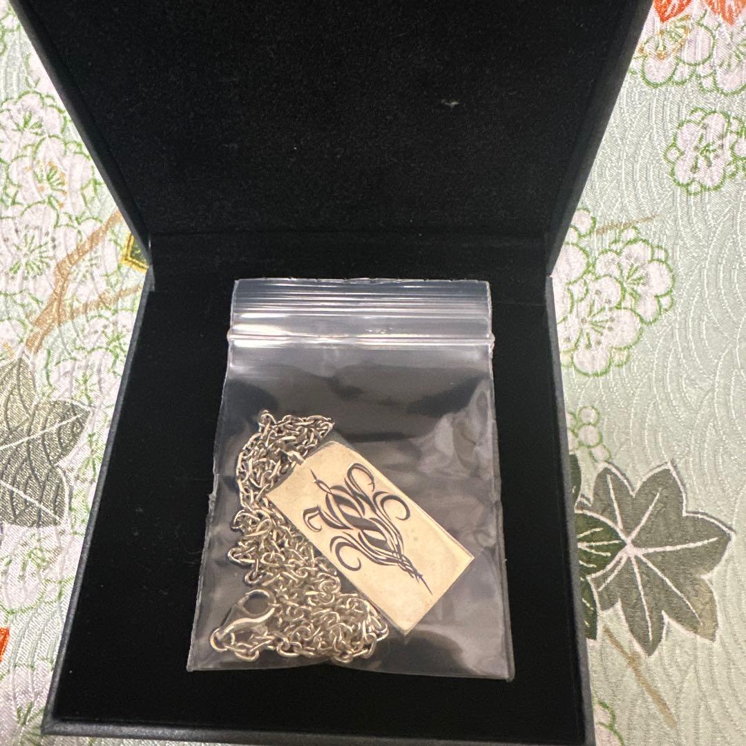 【未使用】VowWow 山本恭司 VOWWOWロゴ・シルバーペンダント