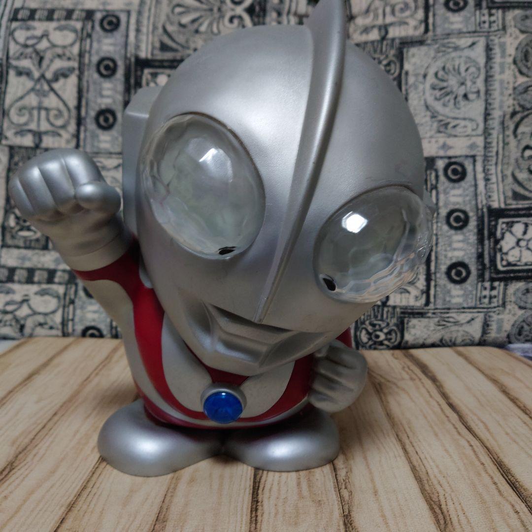 ウルトラマン フィギュア シルバー貯金箱 約20cm
