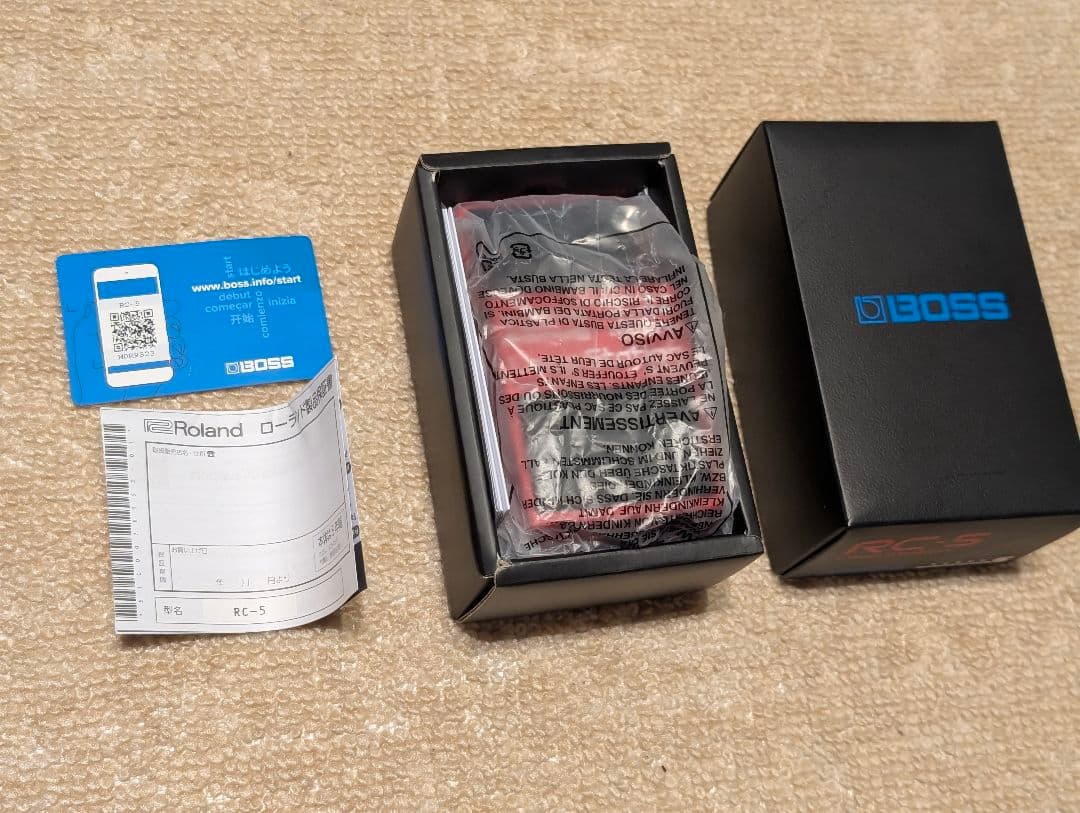 boss rc-5　ルーパー ■ほぼ未使用■