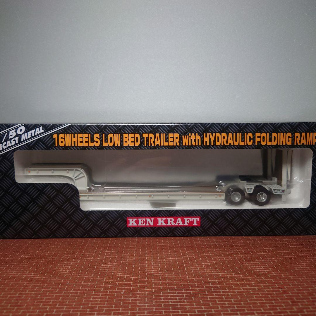 日野プロフィア 16輪トレーラー 自動あゆみ付(1/50) トラック HINO