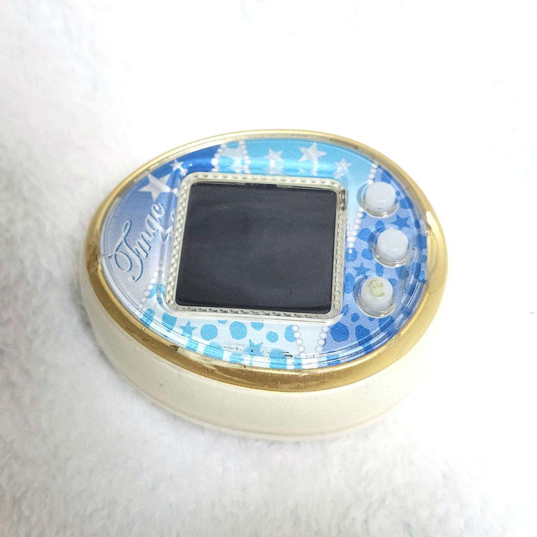 【希少】 たまごっち 4U ホワイト ブルーレオパード カバー付き 動作品