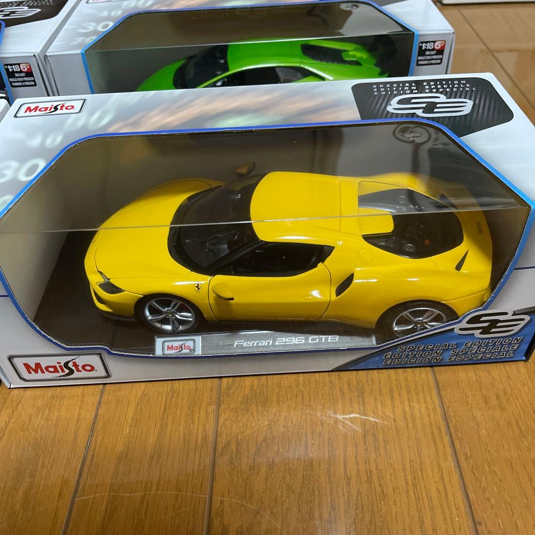 Maisto 1/18ミニカーセット 4台