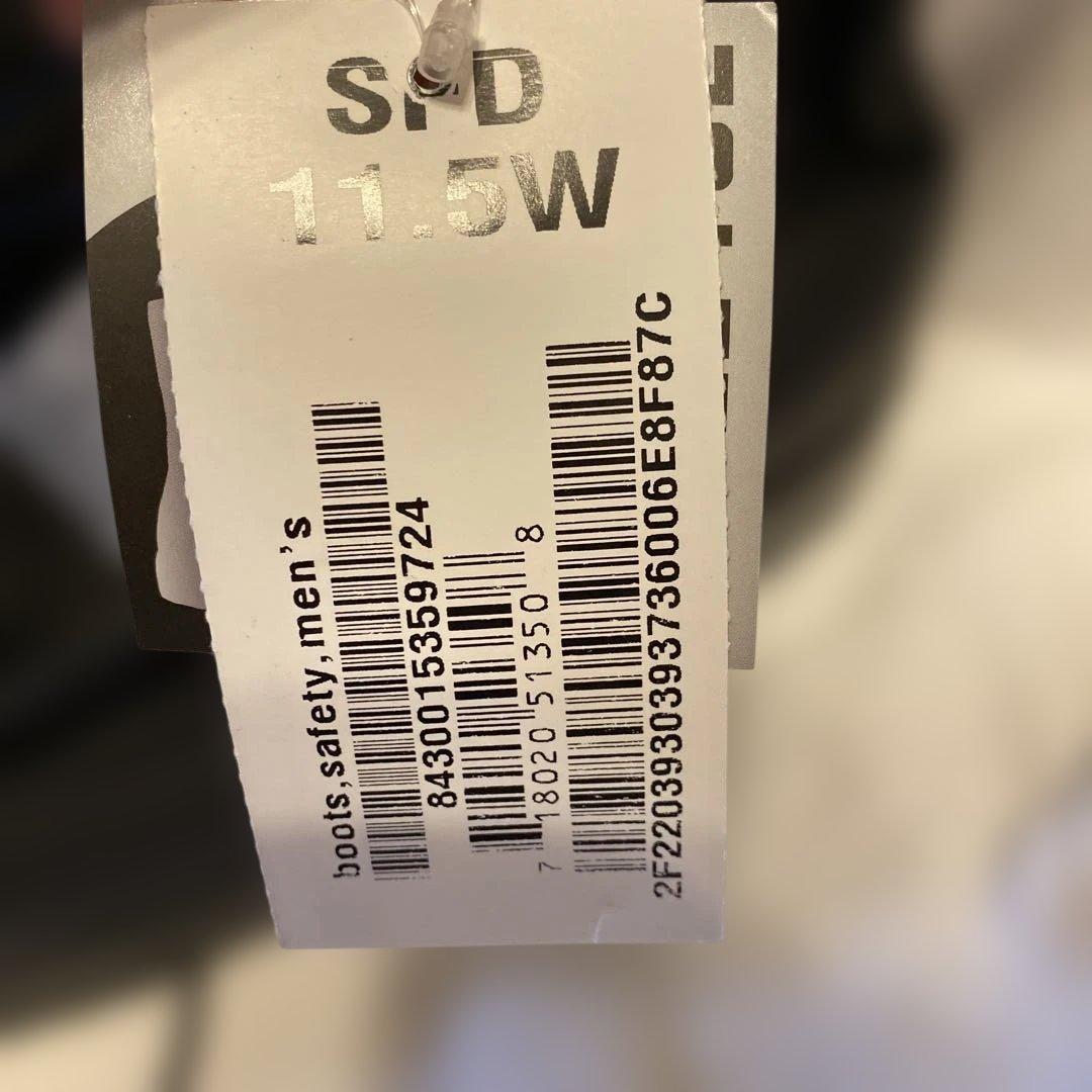 新品　11.5wブーツ ブラックゴアテックス Vibram サバゲー