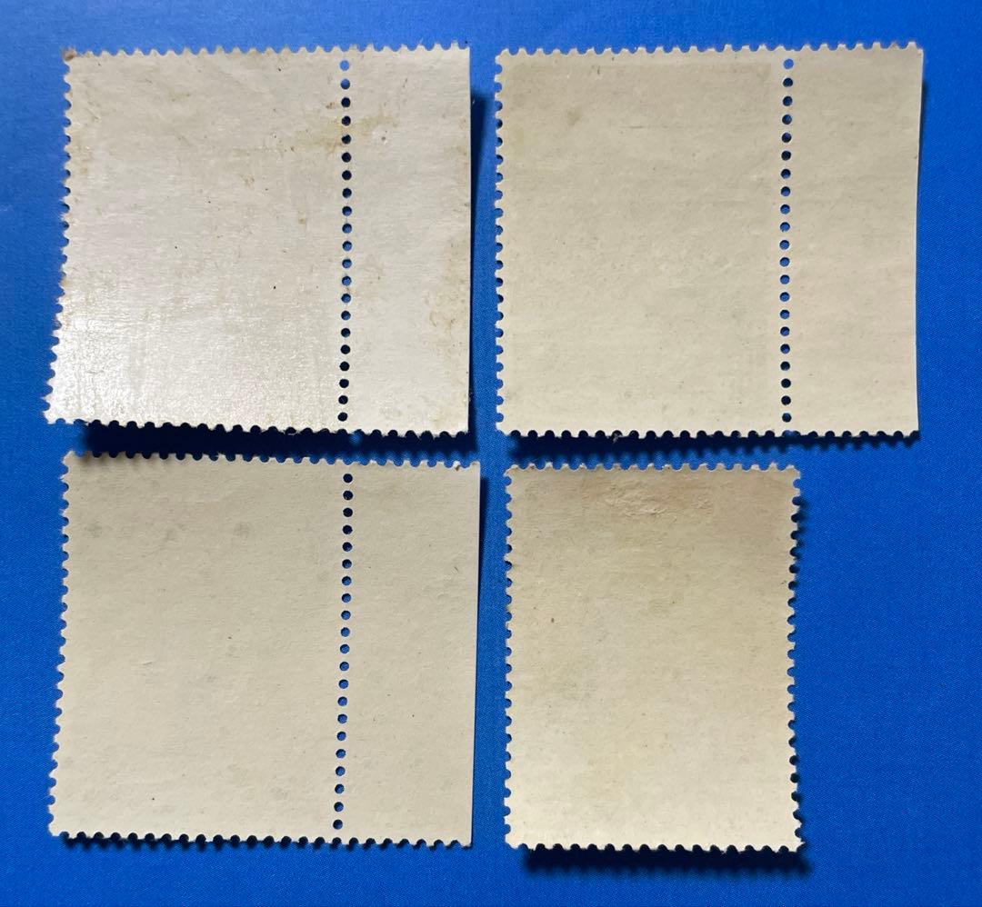 特44 菊シリーズ（使用済み、11枚耳付き、18種完）