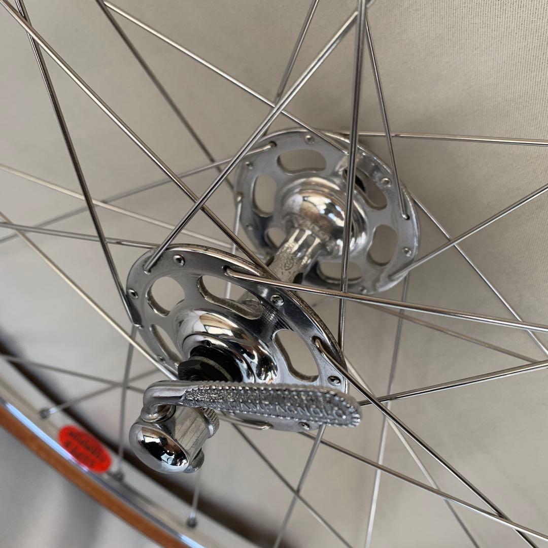 カンパニョーロレコードハブ+スーパーチャンピオン650Bリム　完組ホイール美品