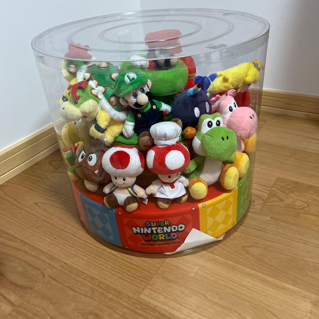 USJ 数量限定 マリオ ぬいぐるみセット スーパーニンテンドーワールド