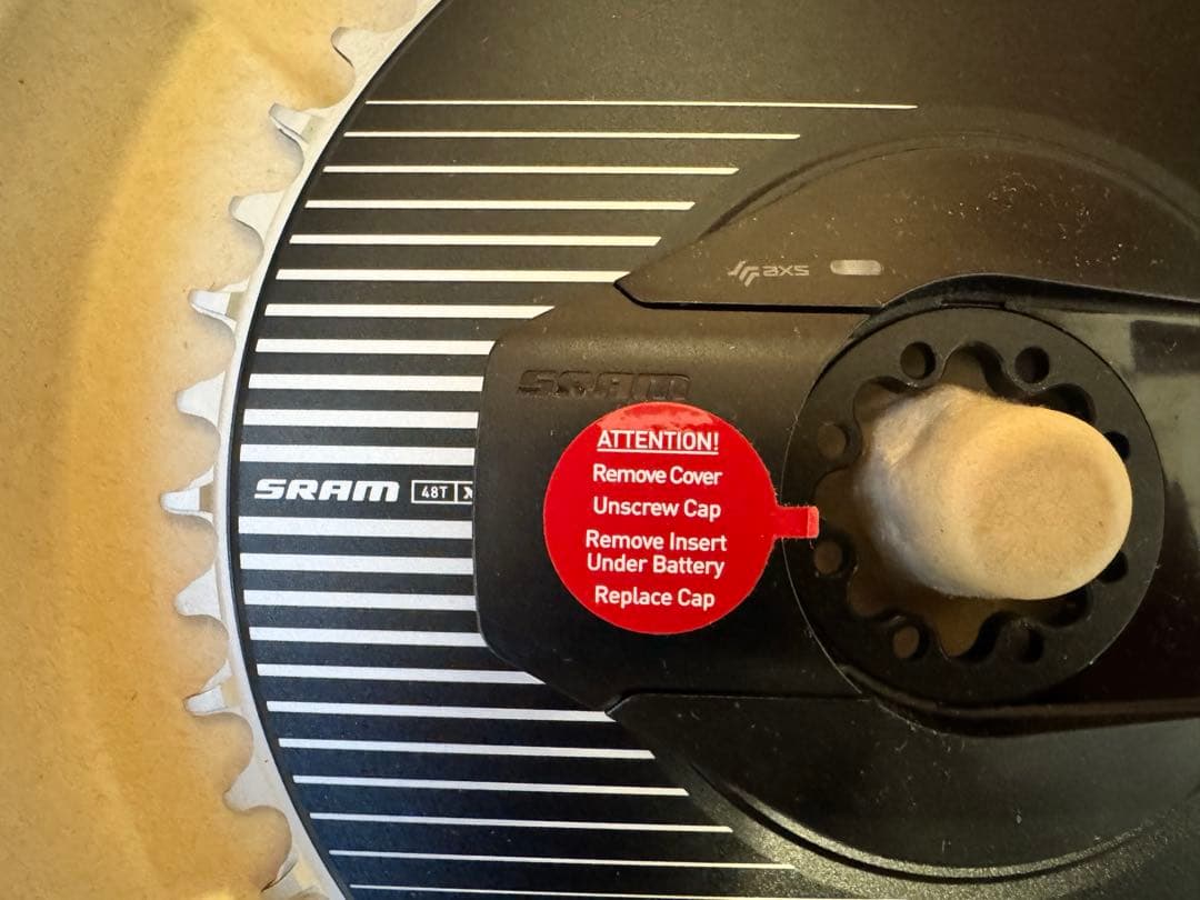 パーツ SRAM RedAXS PowerMeterKit 1x Aero E1 48T