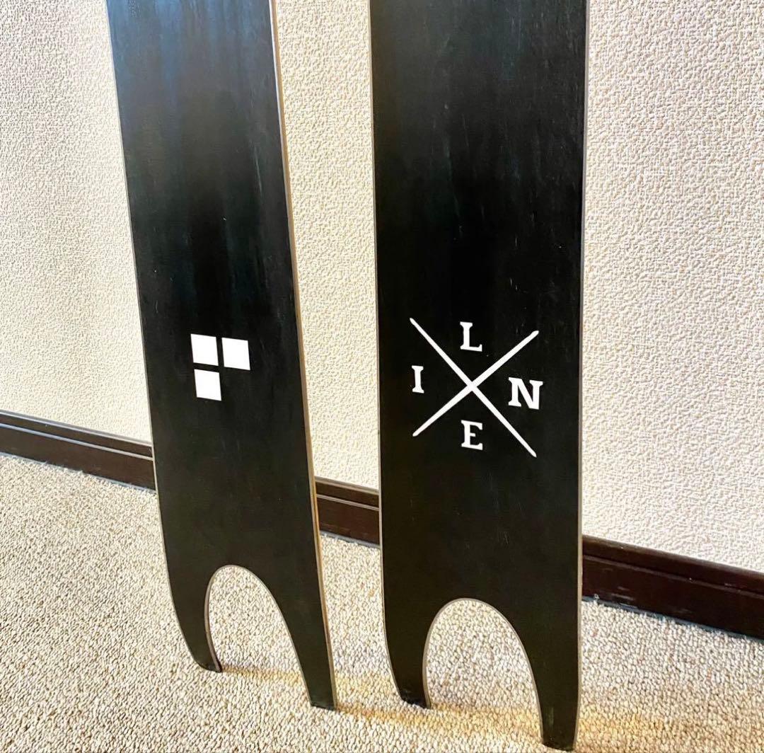 良品 初代 ペスカド ライン スキー 木目 LINE PESCADO 180