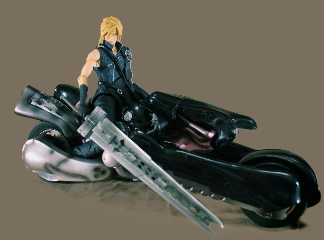 中古 PLAYARTS クラウド＆フェンリル +EXTRA PARTS セット