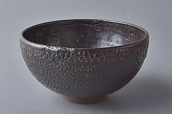 u248 茶道具　時代　黒天目茶碗