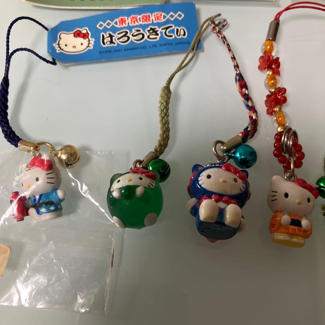 ご当地キティ　限定ストラップ　根付け　ミラー　22点まとめ売り