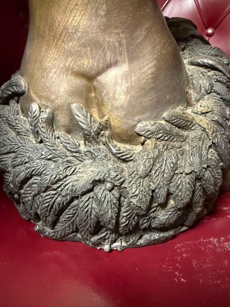 アートデコ ブロンズ女性像 約30cm