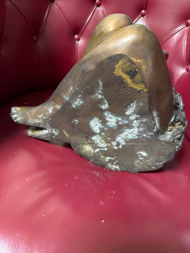 アートデコ ブロンズ女性像 約30cm