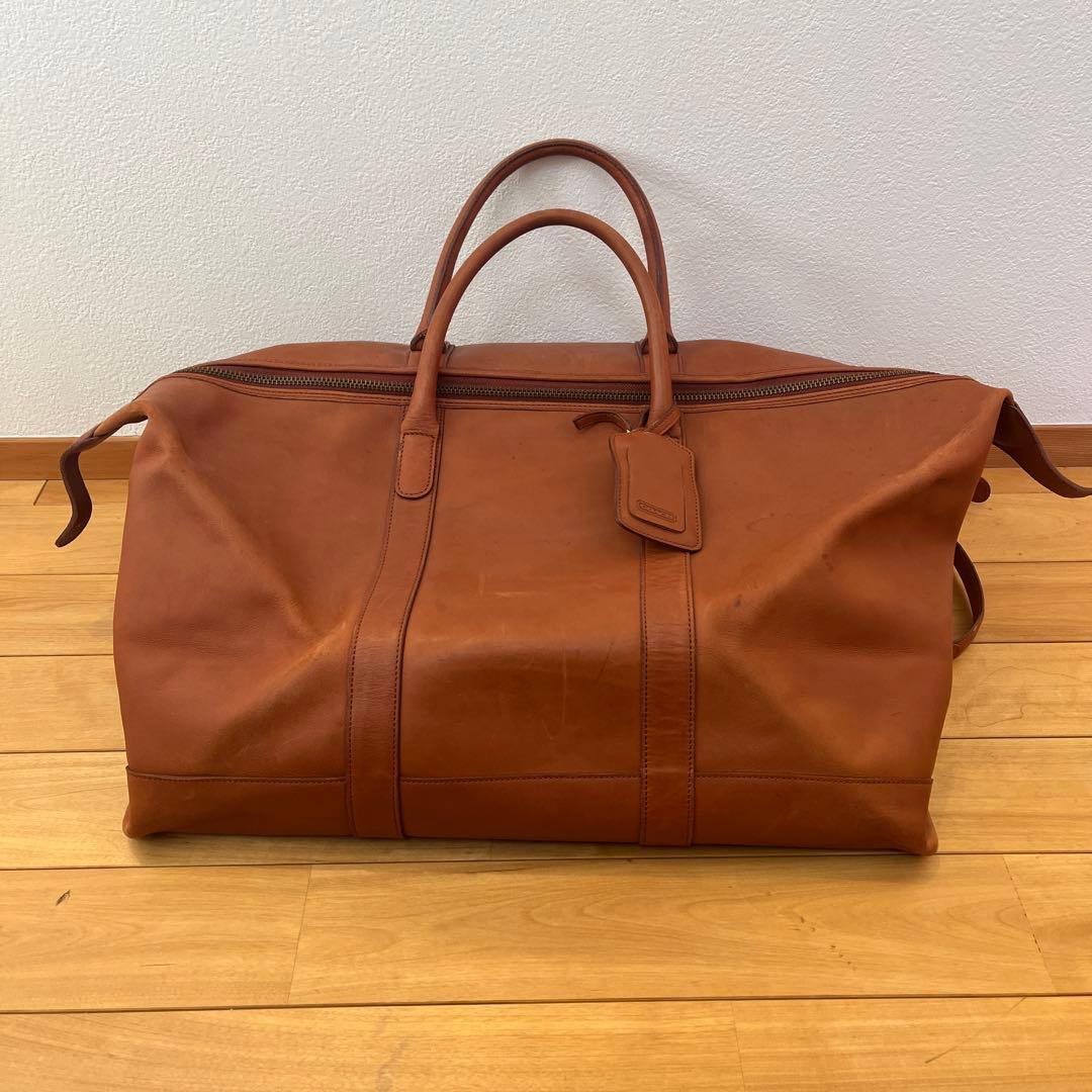 5000円引　COACH ボストンバッグ ブラウン