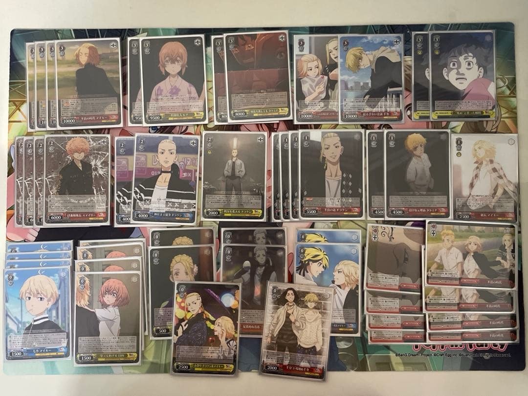 東京リベンジャーズ ヴァイスシュヴァルツ デッキ　まとめ売り　スリーブ