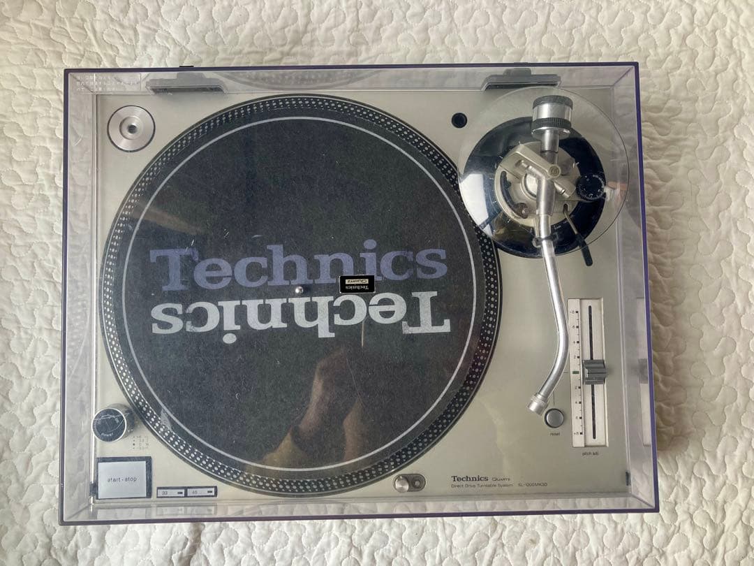 Technics SL-1200MK3D テクニクス　蓋、説明書、備品付き