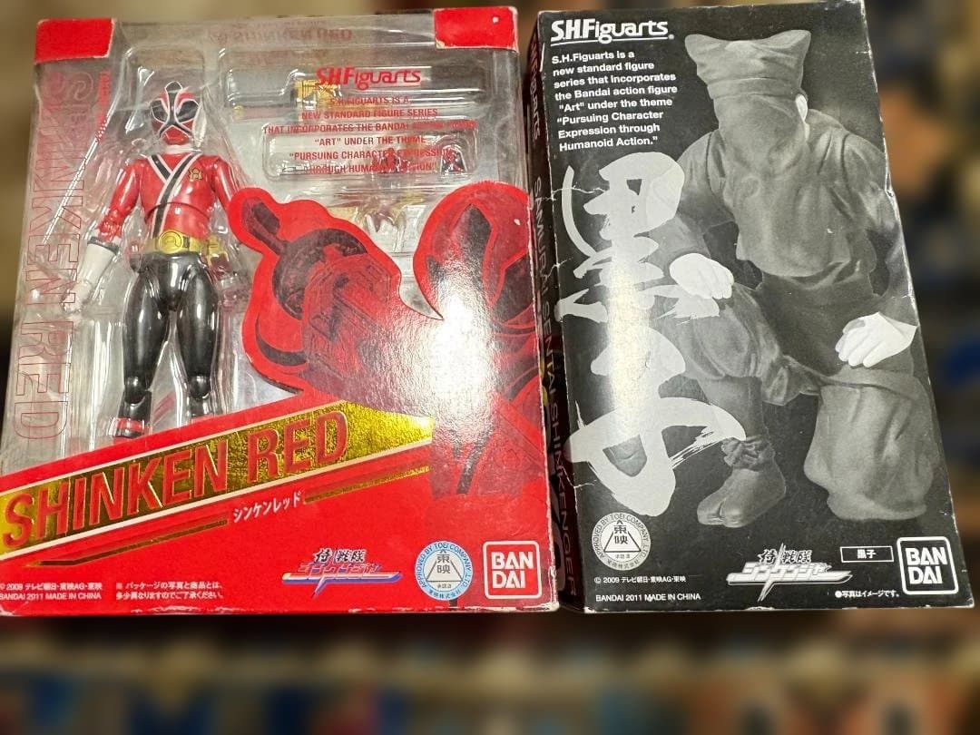 S.H.フィギュアーツ 侍戦隊シンケンジャー シンケンレッド 初回特典 黒子付き
