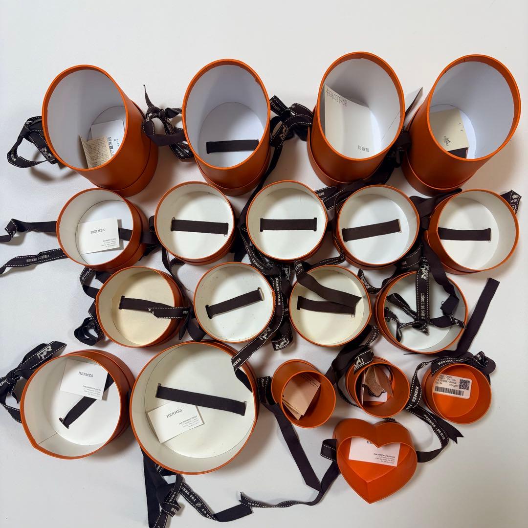 エルメス　スカーフ　空箱　19個セット　まとめ売り